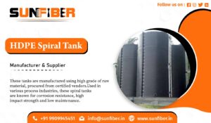 HDPE Spiral Tank Manufacturer in Gujarat