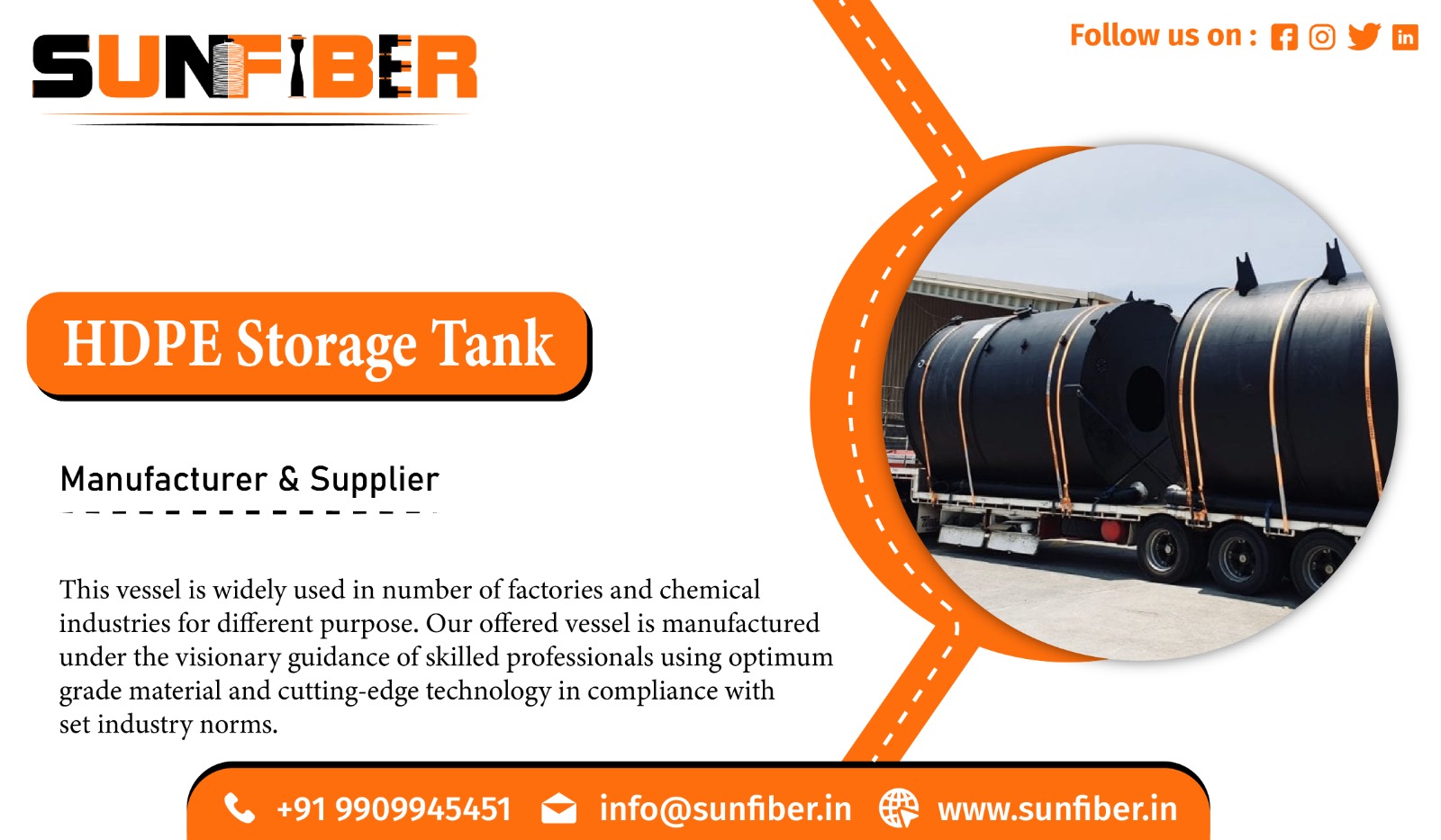 HDPE Storage Tanks Manufacturers in Gujarat