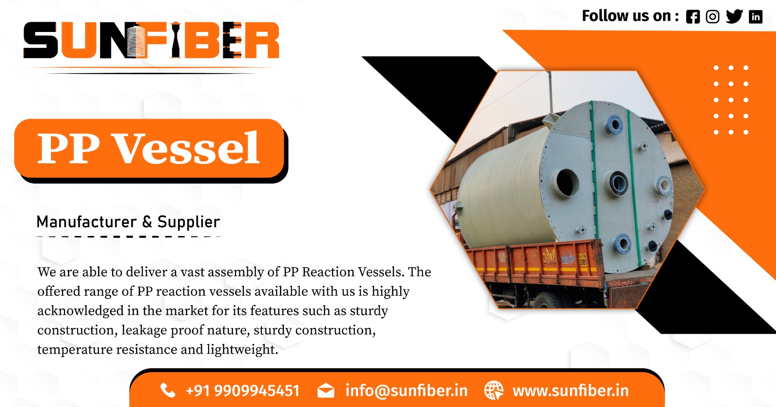 PP Vessel Manufacturer in Mathura