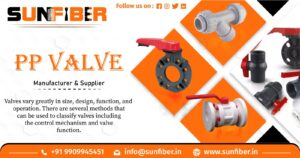 PP Valves Supplier in Bangalore