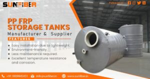 PP FRP Storage Tank Supplier in Rajasthan