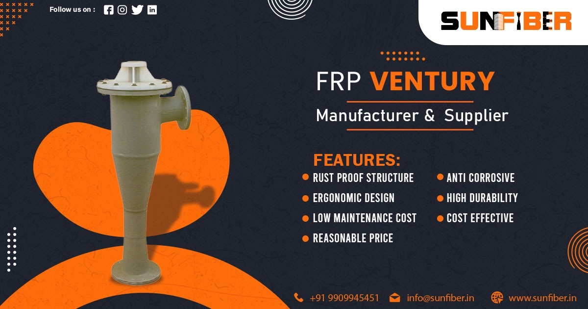 FRP Ventury Supplier in Maharashtra