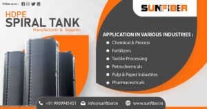 Supplier of HDPE Spiral Tank in Haryana