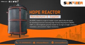 HDPE Reactor Supplier in Rajasthan