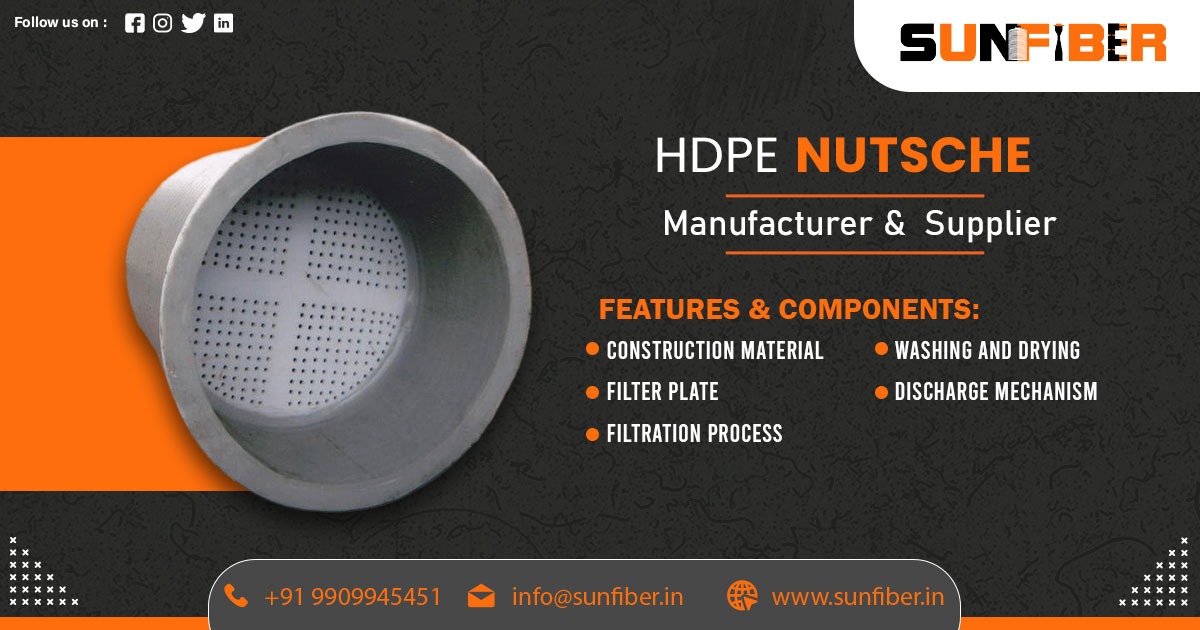 HDPE Nutsche Supplier in Haryana