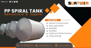 PP Spiral Tank Supplier in Mathura