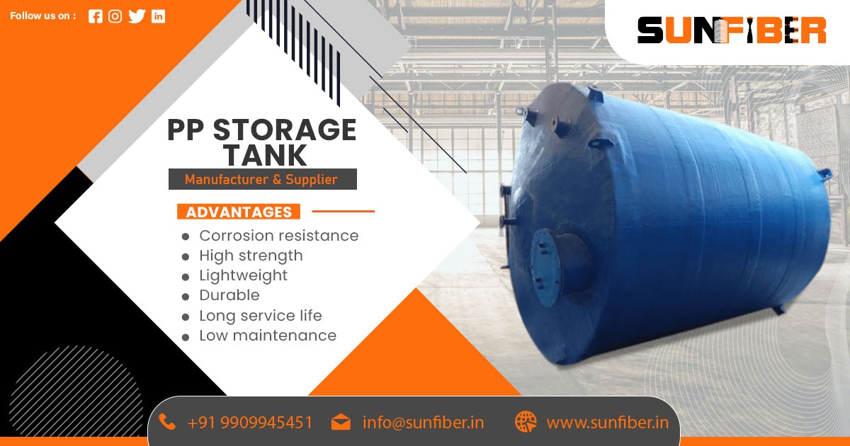 PP Storage Tank Supplier in Punjab