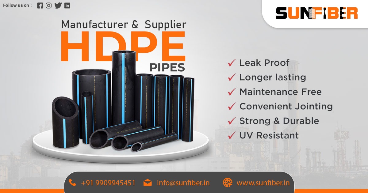 Supplier of HDPE Pipes in Haryana