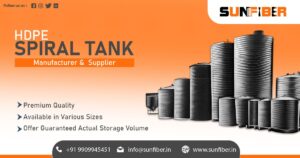 HDPE Spiral Tank Supplier in Mathura