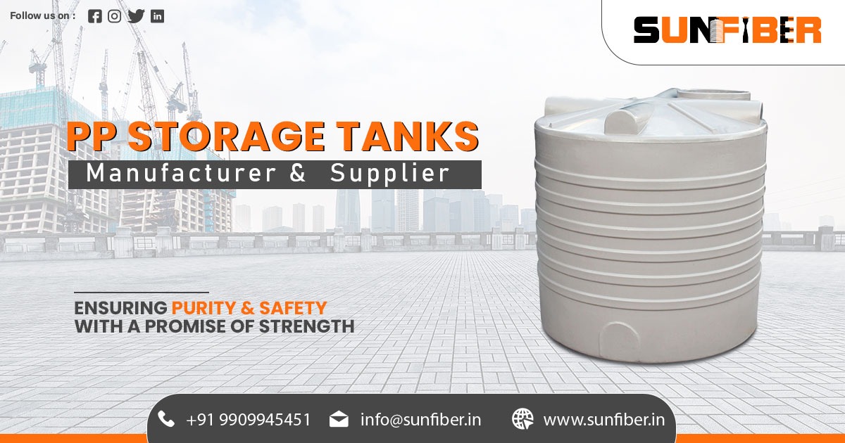 PP Storage Tank Supplier in Maharashtra