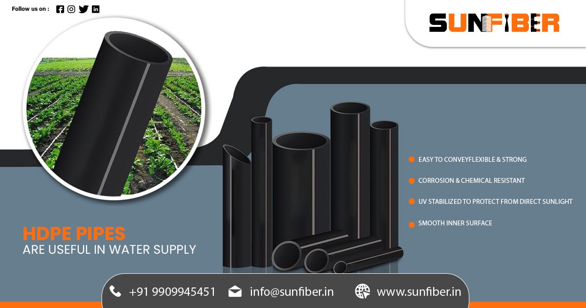 Supplier of HDPE Pipes in Gujarat