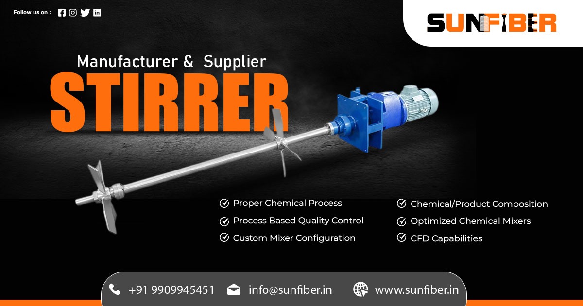 Stirrer Supplier in Rajasthan