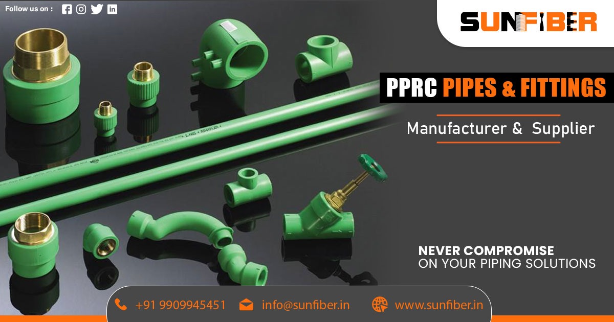 PPRC Pipes and Fittings Supplier in Rajasthan