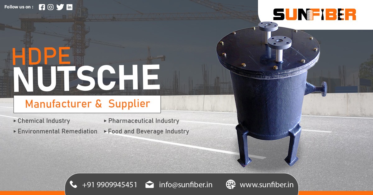 HDPE Nutsche Supplier in Madhya Pradesh