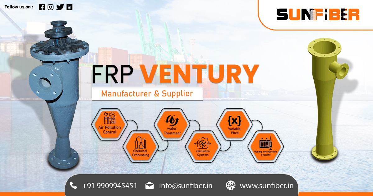 FRP Ventury Supplier in Uttar Pradesh