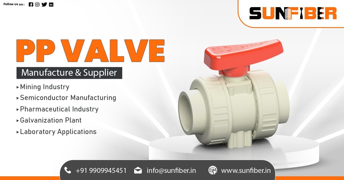 PP Valves Supplier in Uttar Pradesh