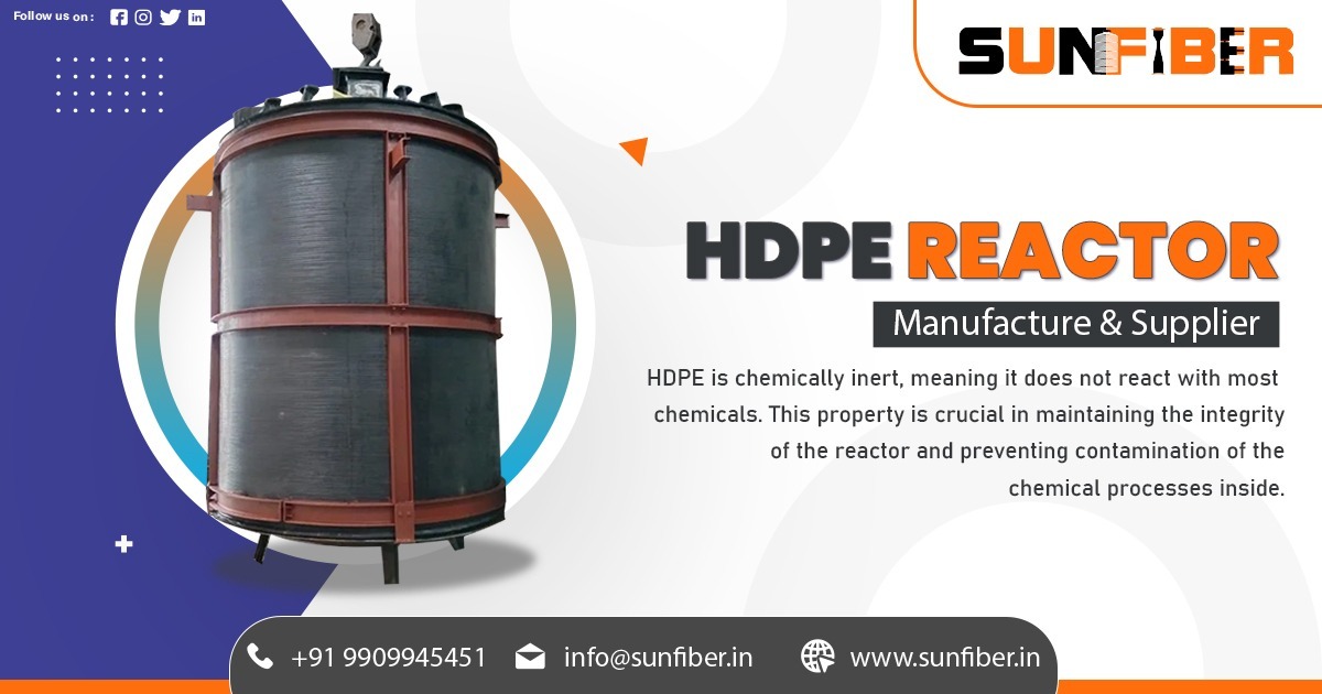 Supplier of HDPE Reactor in Gujarat