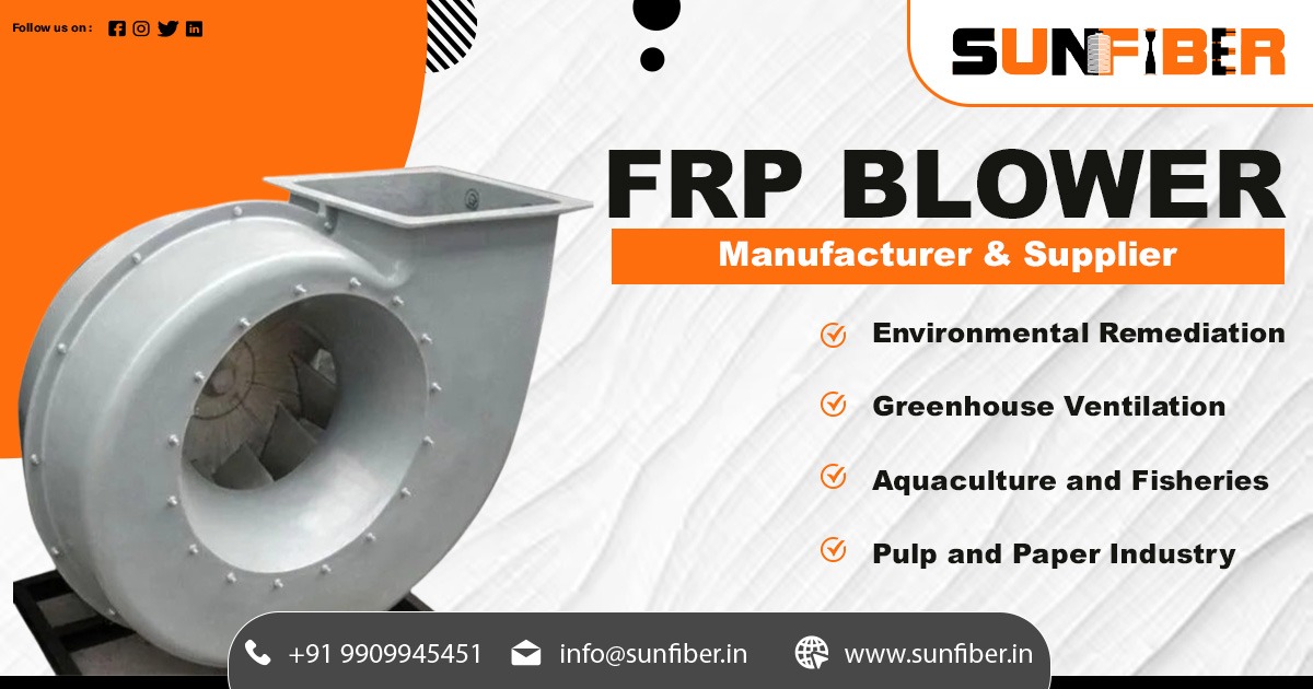 Supplier of FRP Blower in Maharashtra