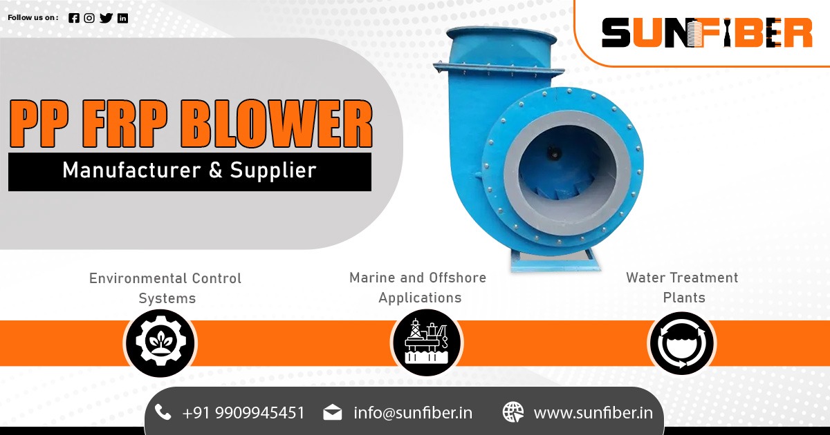 PP FRP Blower Supplier in Maharashtra