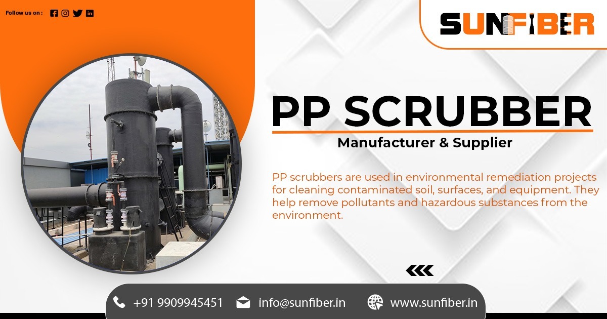 Supplier of PP Scrubber in Bihar