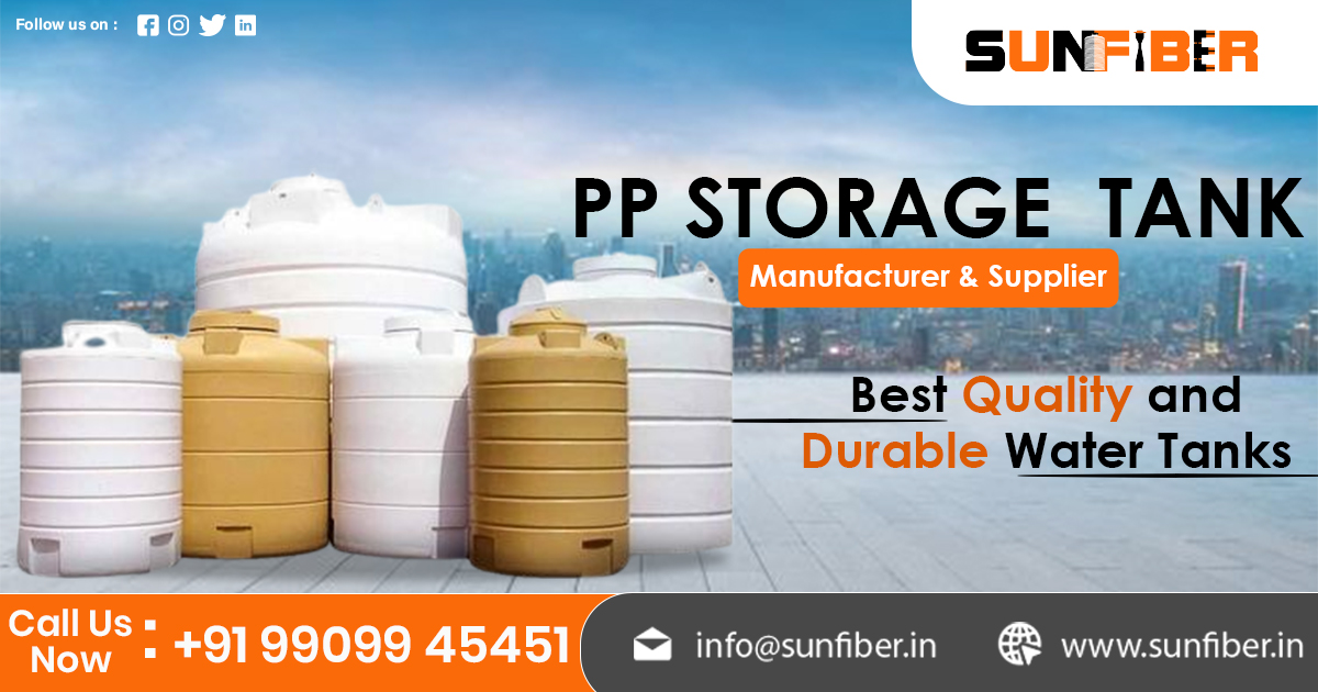 PP Storage Tank Manufacturer