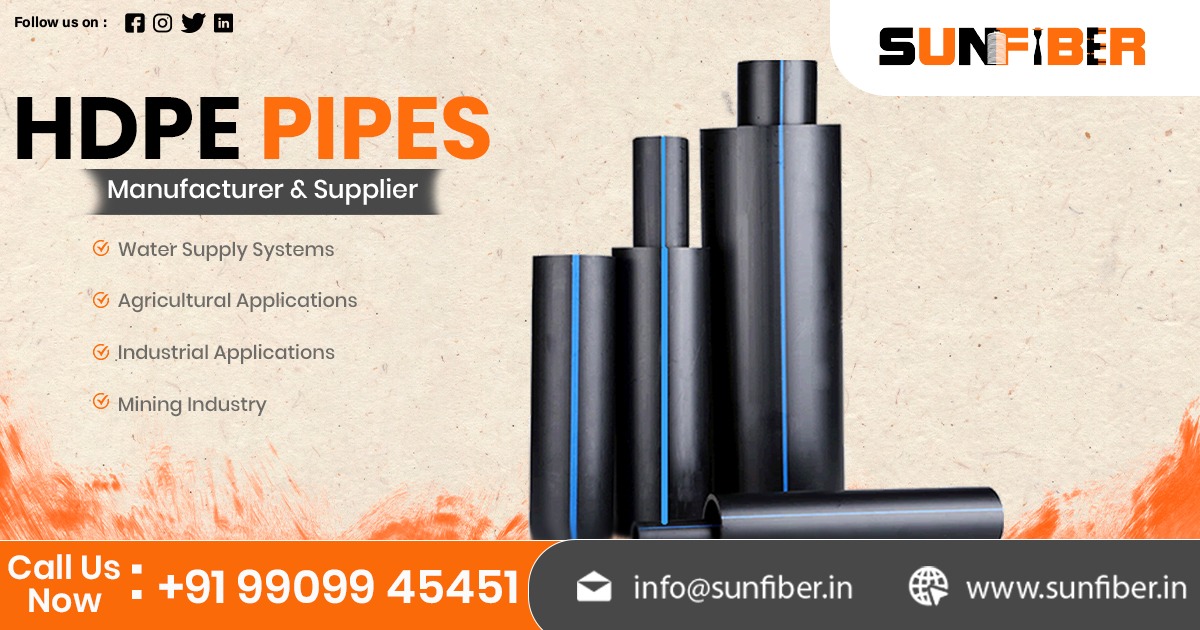 Supplier of HDPE Pipes