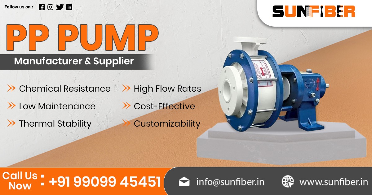 Supplier of PP Pump