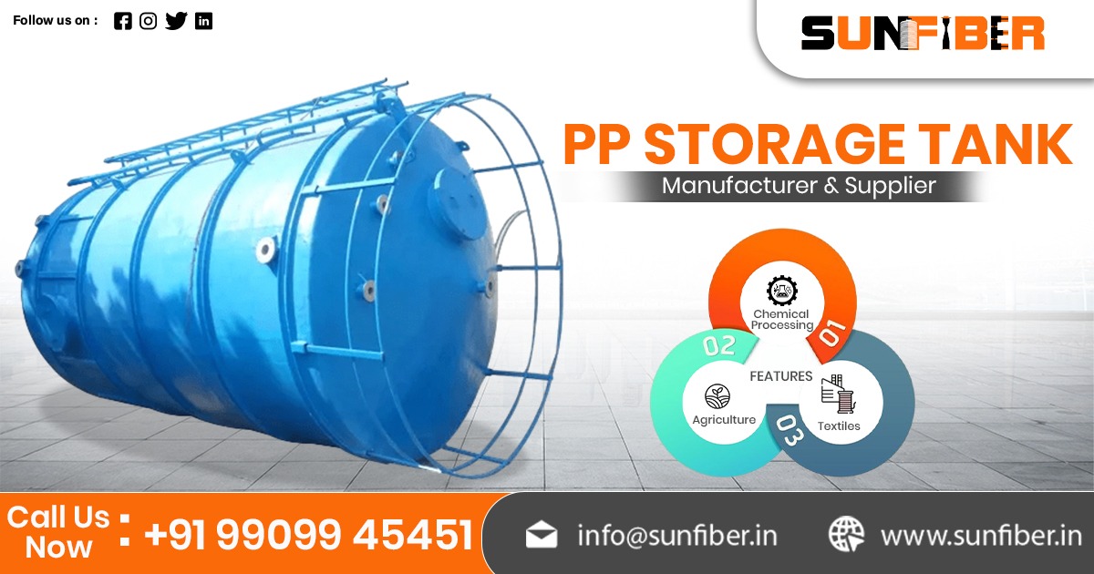 PP Storage Tank Supplier