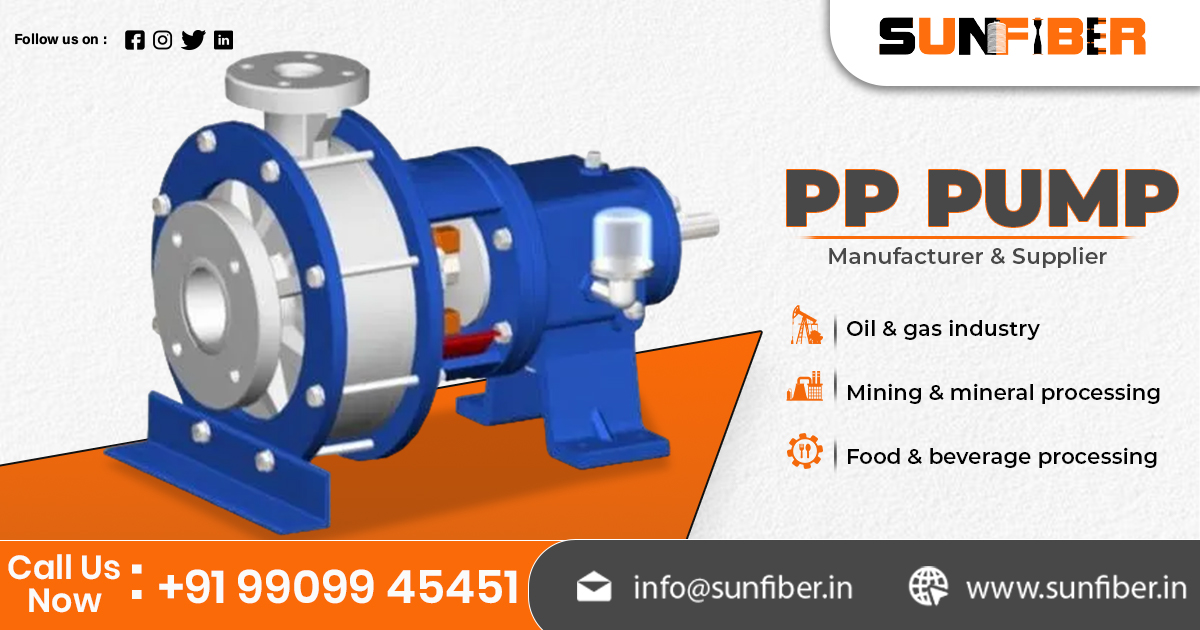 Manufacturer of PP Pump