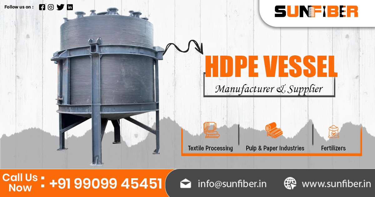 Supplier of HDPE Vessel in Maharashtra