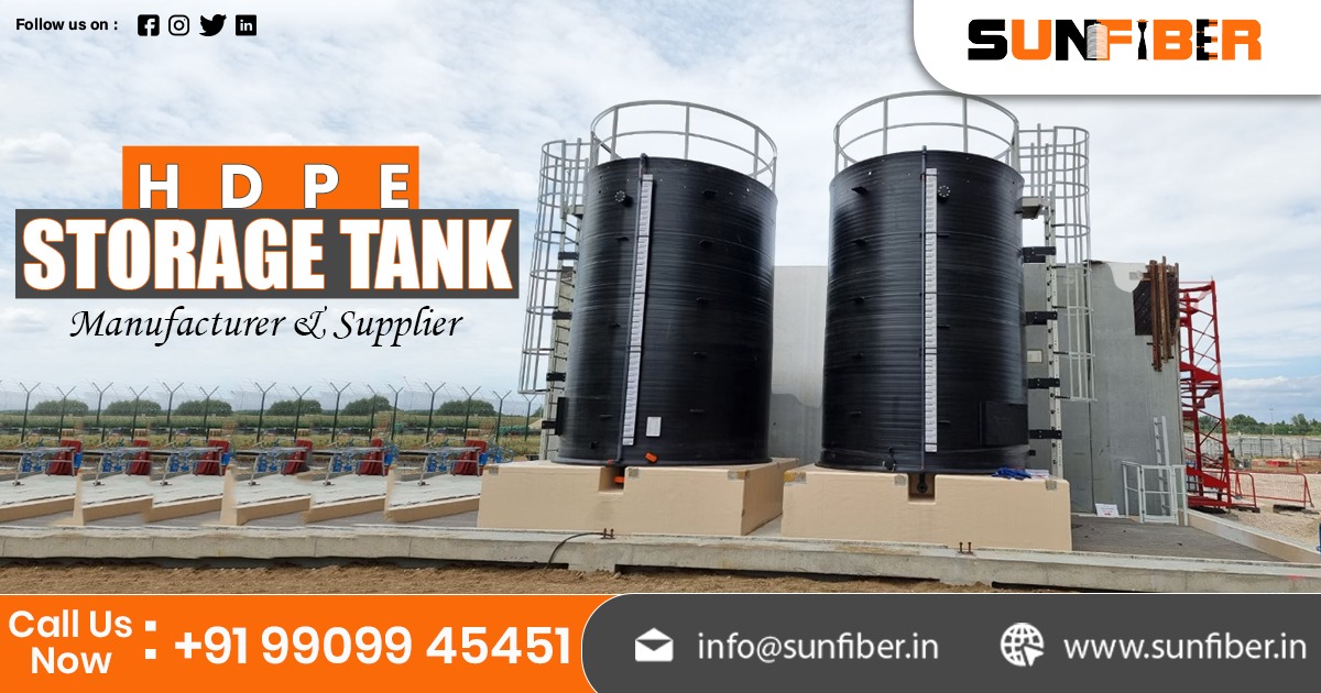 HDPE Storage Tank Supplier in Tamil Nadu