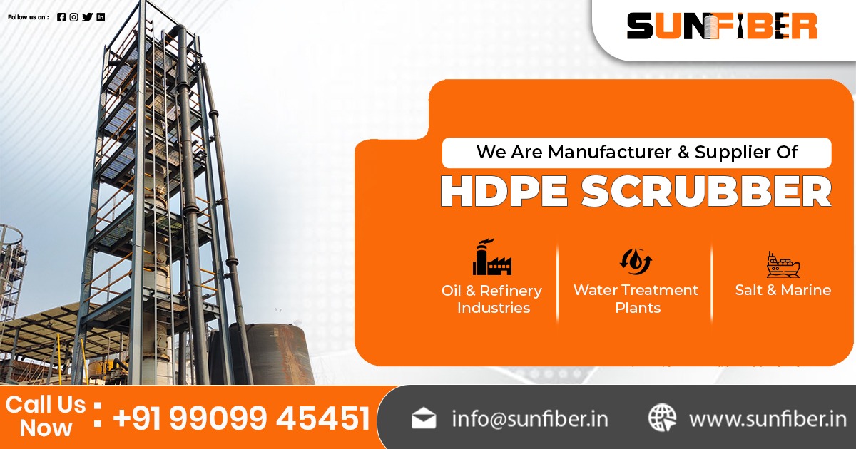 Supplier of HDPE Scrubber in Madhya Pradesh