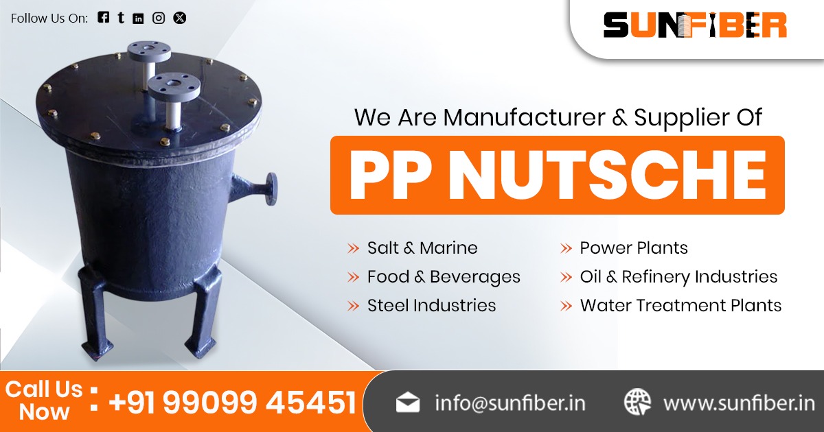 PP Nutsche Supplier in Madhya Pradesh
