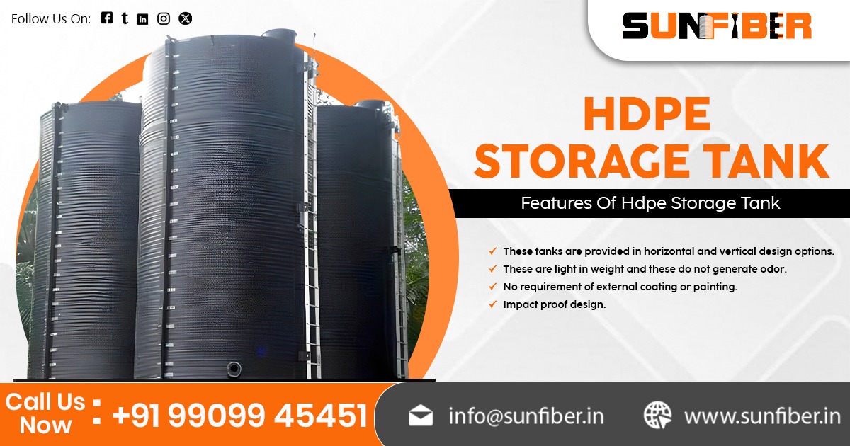 HDPE Storage Tank in Gujarat