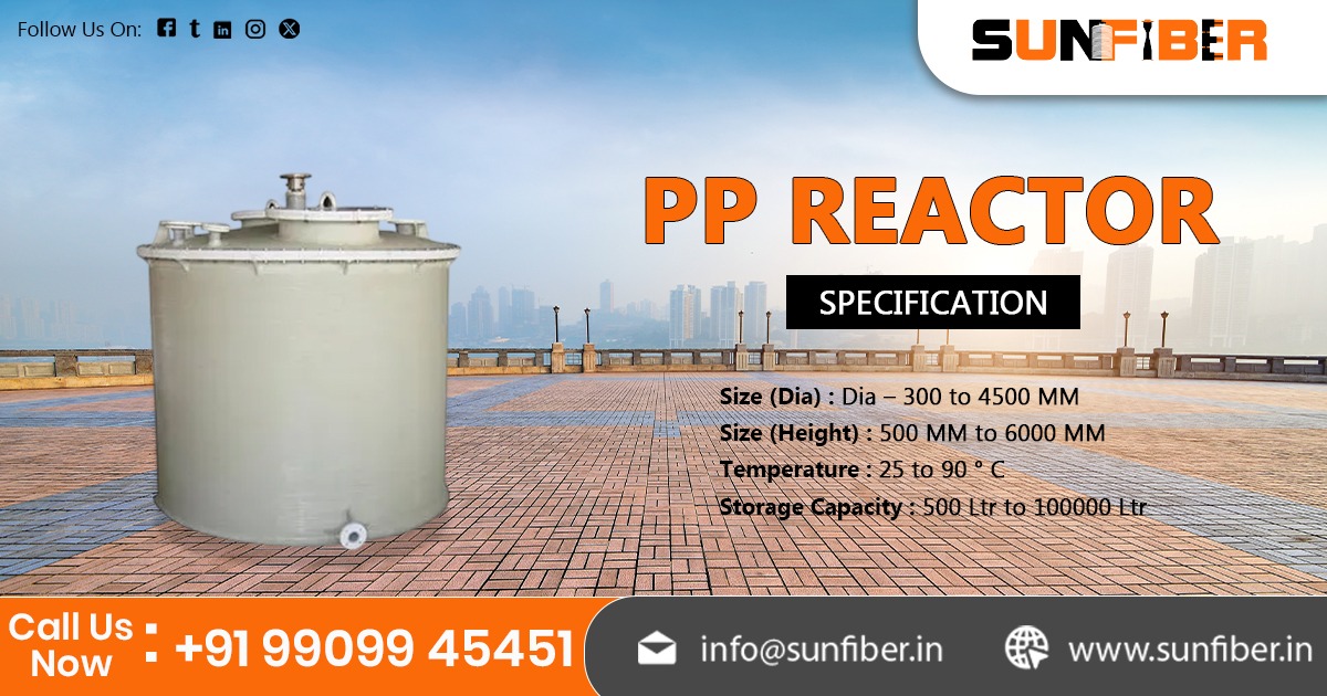 PP Reactor Supplier in Punjab