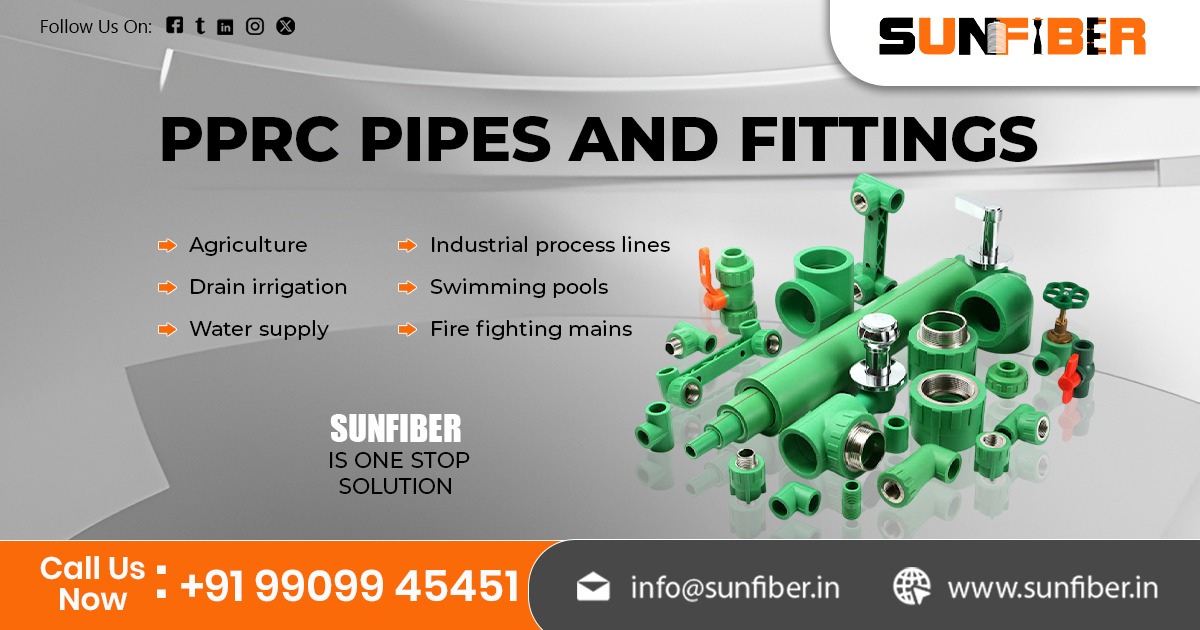 PPRC Pipes and Fittings in Gujarat