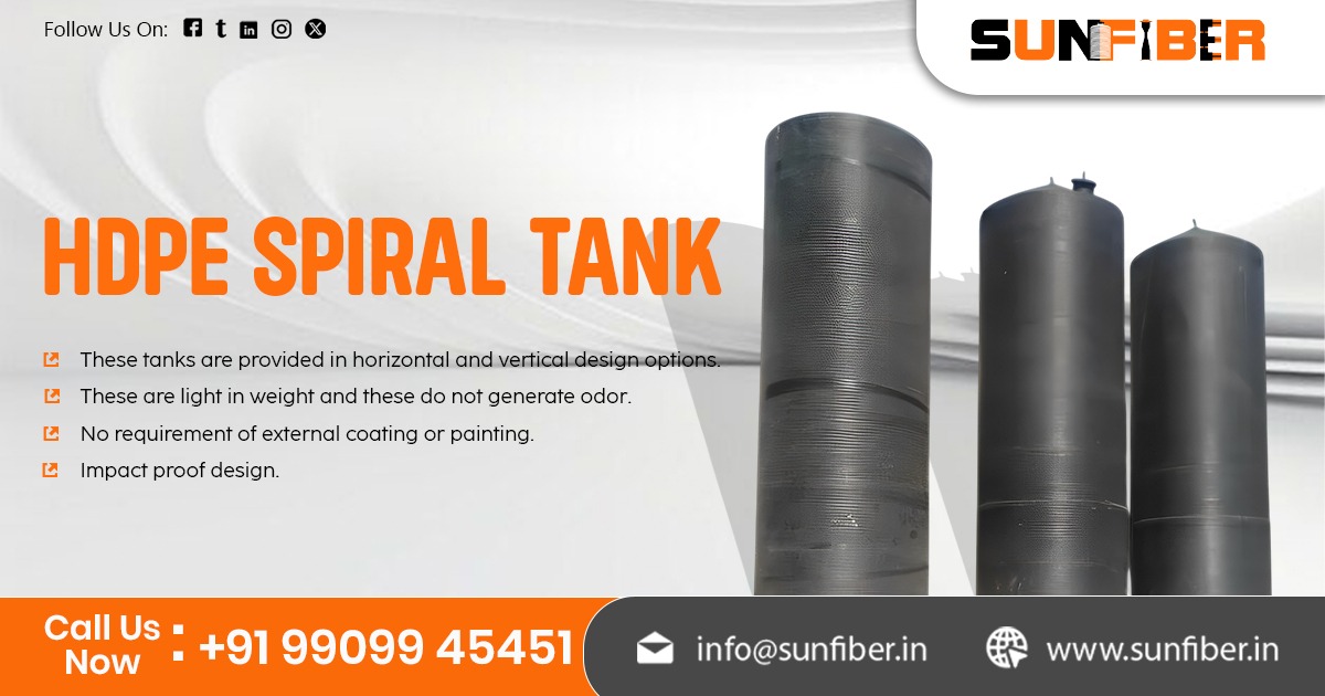 HDPE Spiral Tank in Punjab