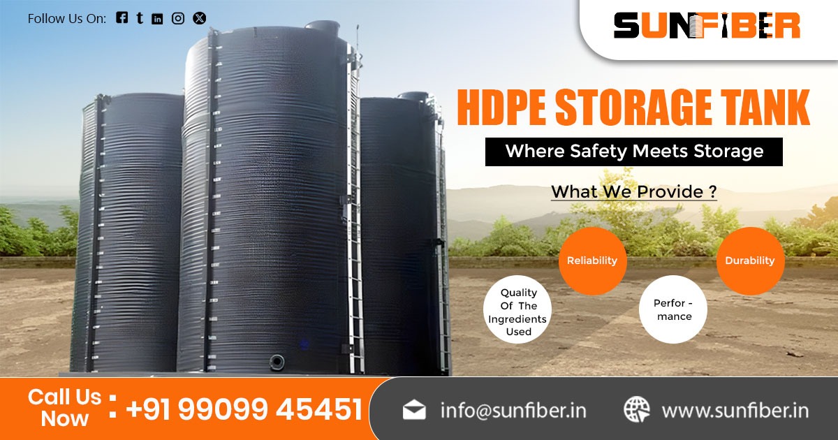 HDPE Storage Tank in India