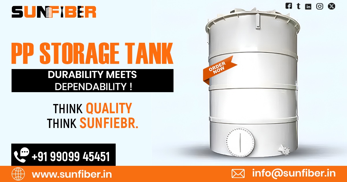 PP Storage Tank in India