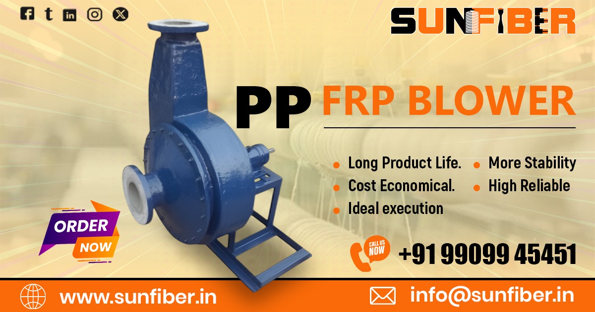 PP FRP Blowers in India