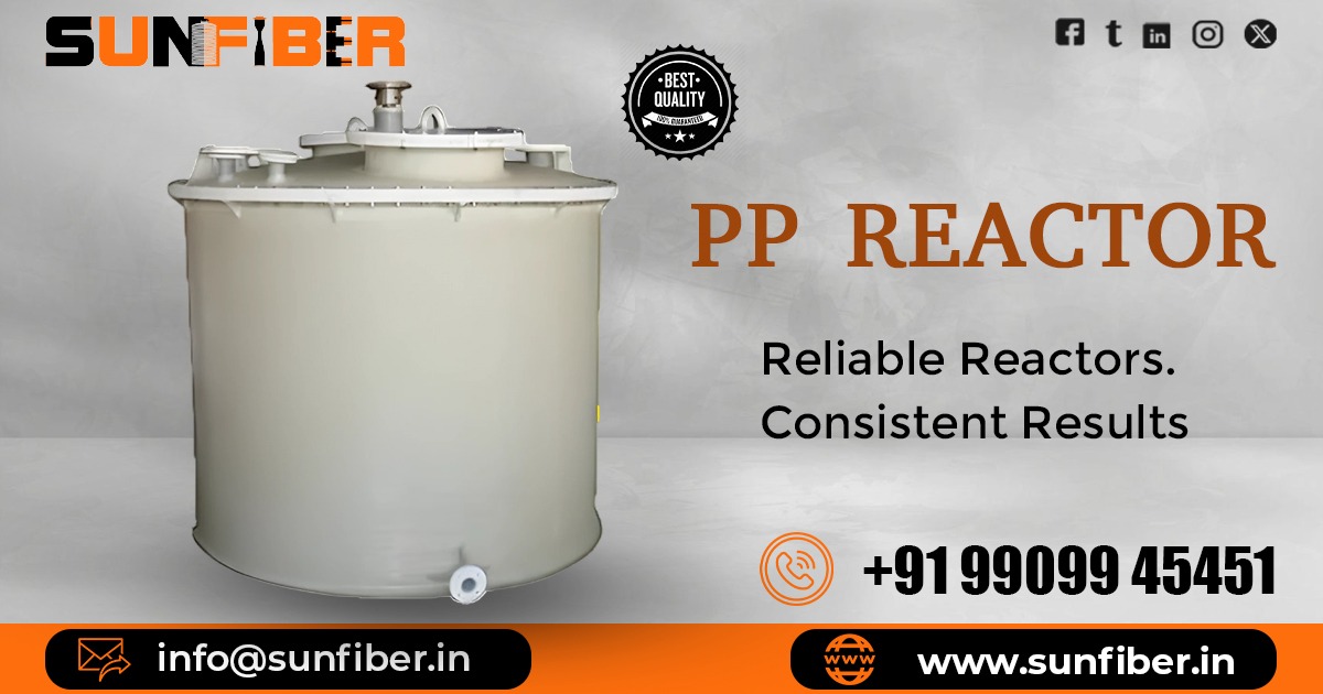 PP Reactor Supplier in India