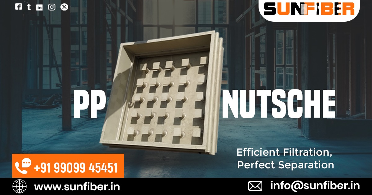 PP FRP Nutsche in India