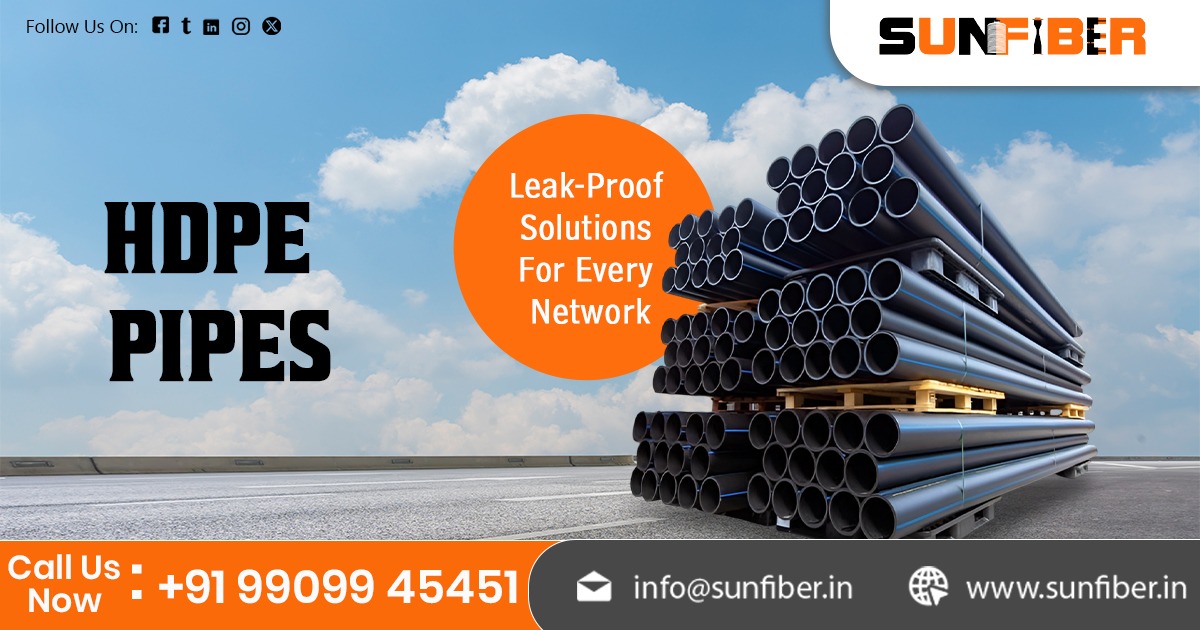 HDPE Pipes Supplier in India