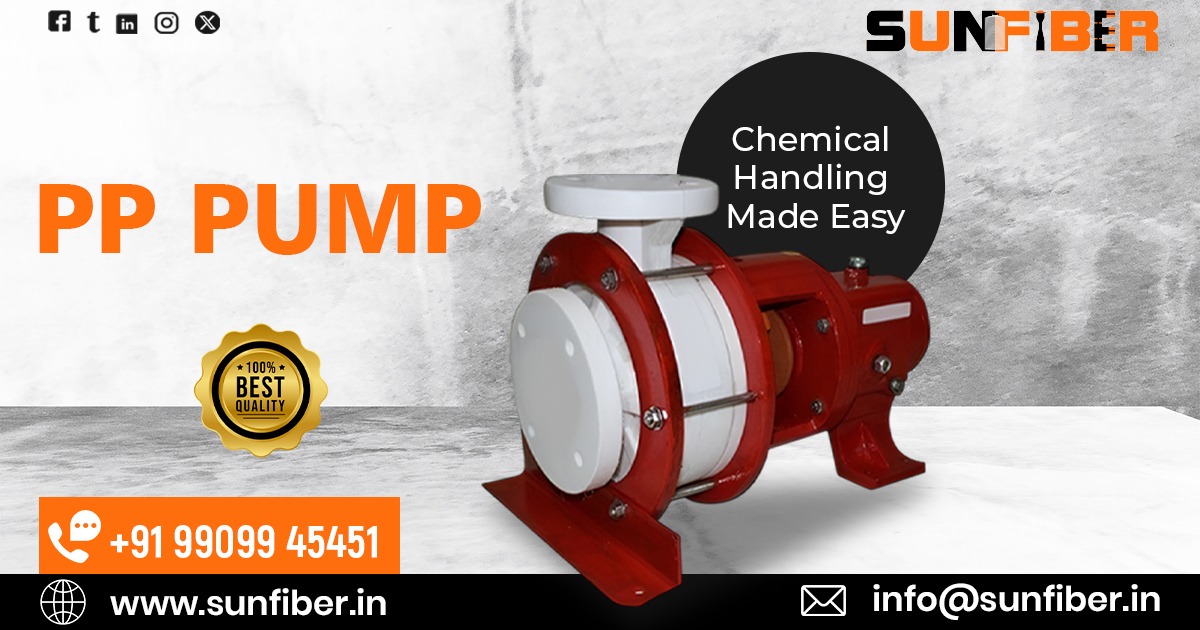 PP Pump Supplier in India