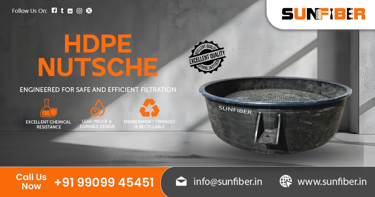 HDPE Nutsche Supplier in India