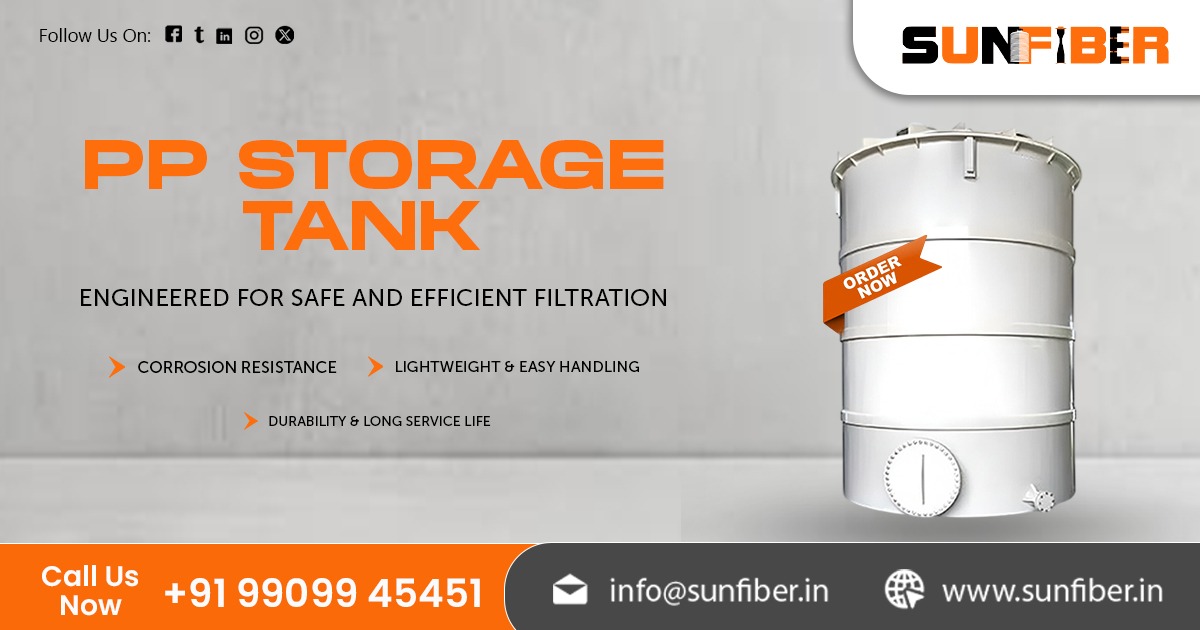 PP Storage Tank Supplier in India