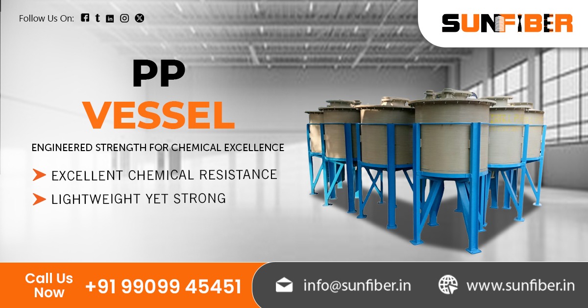 PP Vessel Supplier in India