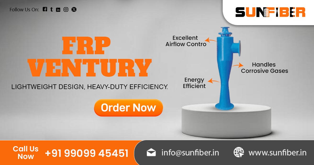 FRP Venturi Supplier in India