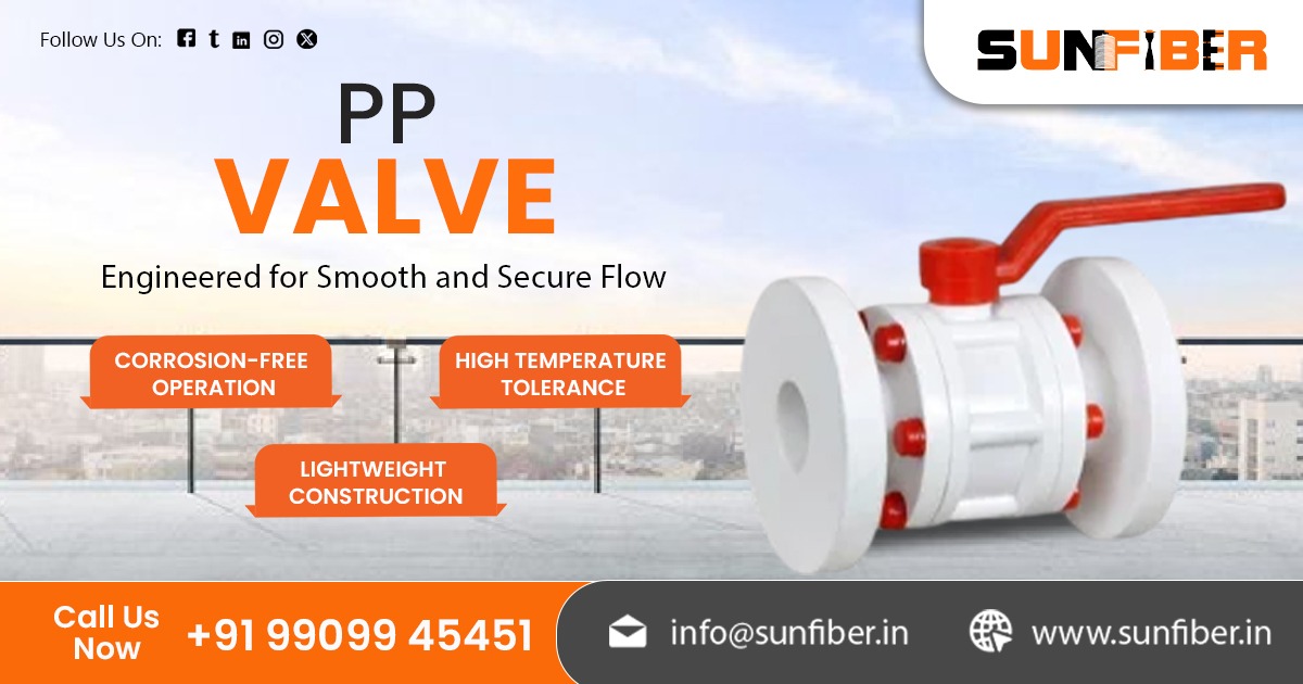 PP Valve Supplier in India