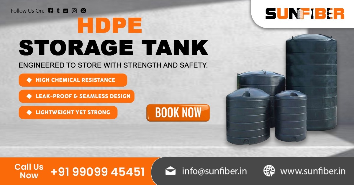 HDPE Storage Tank Supplier in India